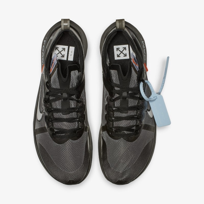 Off White x Nike Zoom Fly Black AJ4588 001 Grailify